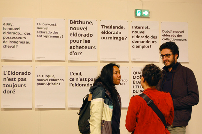 Sélection de titres de presse contenant le terme « eldorado », © Claire Audhuy