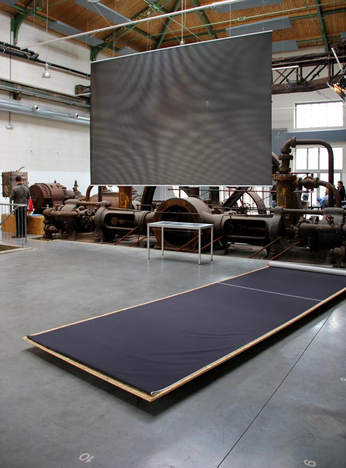 Vue générale de l'installation, © Joséphine Kaeppelin
