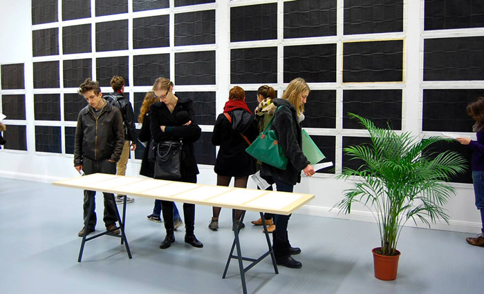 Vernissage de l'exposition jeudi 24 janvier 2013, © Les commissaires anonymes